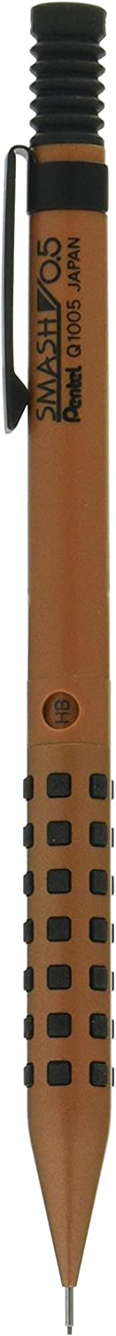 Pentel Mechanical Pencil Smash 0.5mm Q1005-BZKS Bronze Limited Color