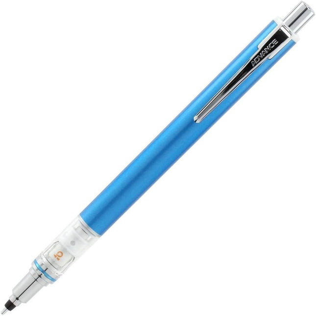 uni Mitsubishi Pencil Mechanical Pencil, Kuru Toga Advance, 0.5mm, Blue, M5-559 1P, M55591P.33, Set of 5