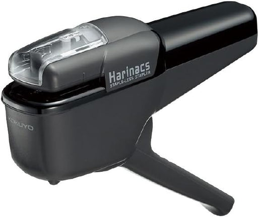 KOKUYO Stapleless Stapler Harinacs Handy 10 Sheet Capacity Black SLN-MSH110D Set of 3