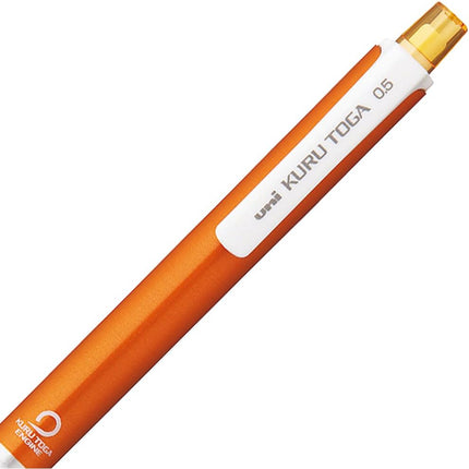 uni Mitsubishi Pencil Mechanical Pencil, Kuru Toga Standard Model, 0.5mm, Orange, M5-450 1P, M54501P.4