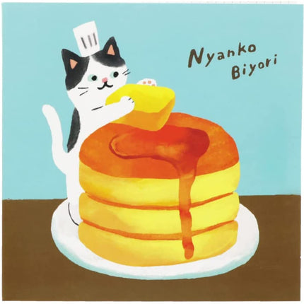 Sun-Star Stationery Nyanko Biyori Sticky Notes Book Type Youshokuya S2835398