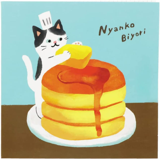 Sun-Star Stationery Nyanko Biyori Sticky Notes Book Type Youshokuya S2835398