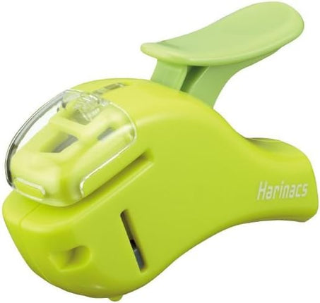 KOKUYO Stapleless Stapler Harinacs Compact Alpha 5 Sheet Capacity Green SLN-MSH305G Set of 5