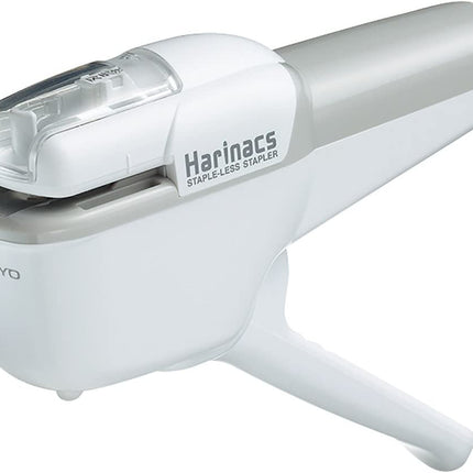 KOKUYO Stapleless Stapler Harinacs Handy 10 Sheet Capacity White SLN-MSH110W