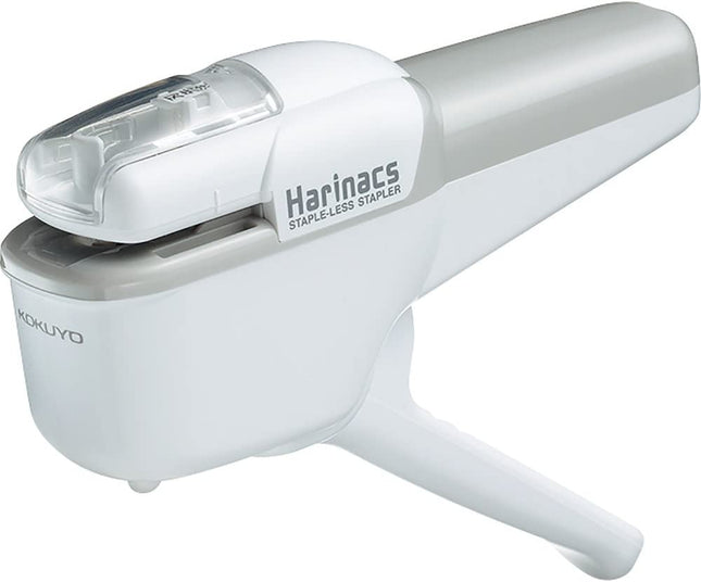 KOKUYO Stapleless Stapler Harinacs Handy 10 Sheet Capacity White SLN-MSH110W