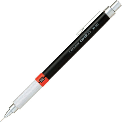 uni Mitsubishi Pencil Mechanical Pencil, Drafting Penci, 0.5mm, Black, Packaged, M5-552, M55521P.24