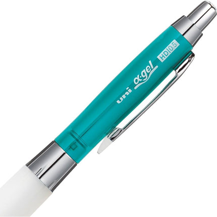 uni Mitsubishi Pencil Mechanical Pencil, uni α-gel Shaka-Shaka Mechanism: Slightly Hard, 0.5mm, Chrome Green, M5-618GG 1P, M5618GG1PC.6