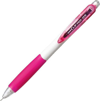 uni Mitsubishi Pencil Mechanical Pencil, CLiFTER, 0.5mm, White Pink, M5-118, M5118W.13, Set of 10