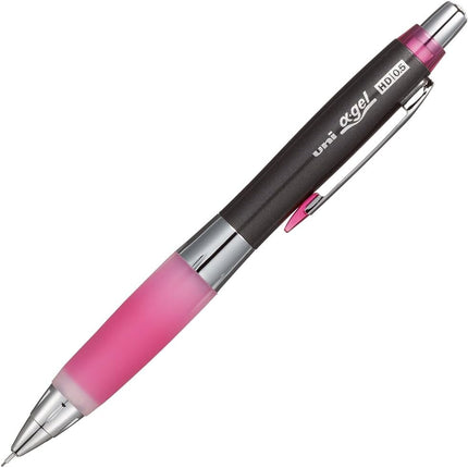 uni Mitsubishi Pencil Mechanical Pencil, uni α-gel Shaka-Shaka Mechanism: Slightly Hard, 0.5mm, Rose Pink, M5-618GG 1P, M5618GG1PC.8