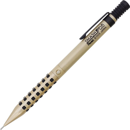 Pentel Mechanical Pencil Smash 0.5mm Q1005-XKS Champagne Gold Limited Color