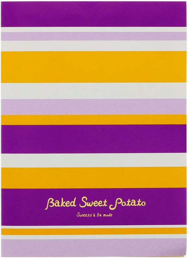 Sun-Star Stationery Sticky Notes Book Type Sweets A La Mode Baked Sweet Potato Border S2817535