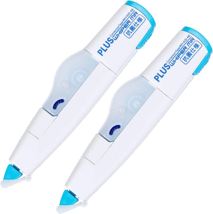 PLUS, Correction Tape, Whiper MR Antibacterial Properties, 5mm, White, Simple Packaging, 2 Pieces, WH-635-AB, 51-703