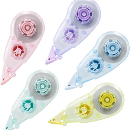 PLUS, Correction Tape, Pasty, 5 Colors Set, WH-1805-P
