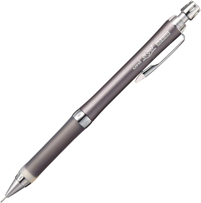 uni Mitsubishi Pencil Mechanical Pencil, uni α-gel Slim Type: Hard, 0.5mm, Gun Metallic, M5-809GG 1P, M5809GG1P.43