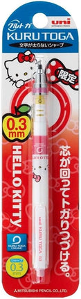 uni Mitsubishi Pencil Mechanical Pencil, Kuru Toga Hello Kitty, 0.3mm, Pink Ribbon, M3-650KT 1P, M3650KT1P.PR