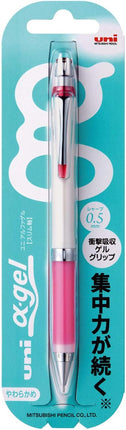 uni Mitsubishi Pencil Mechanical Pencil, uni ?-gel Slim Type, 0.5mm, White Pink, M5-807GG 1P, M5807GG1PW.13