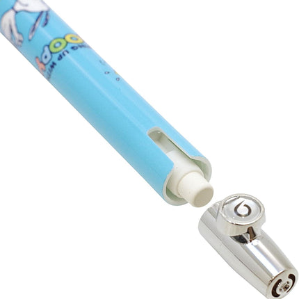 uni Mitsubishi Pencil Mechanical Pencil, Kuru Toga Rubber Grip Limited Edition, Snoopy, 0.5mm, S Blue, M5-856PN 1P, M5856PN1P.SB