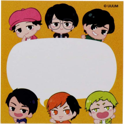 Sun-Star Stationery UUUM Speech Bubble Sticky Notes Tokai OnAir S2829320