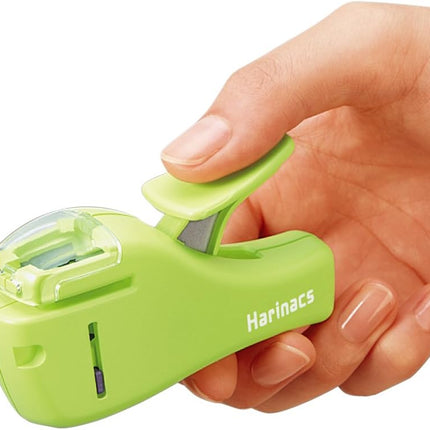 KOKUYO Stapleless Stapler Harinacs Compact 5 Sheet Capacity Green SLN-MSH205LG