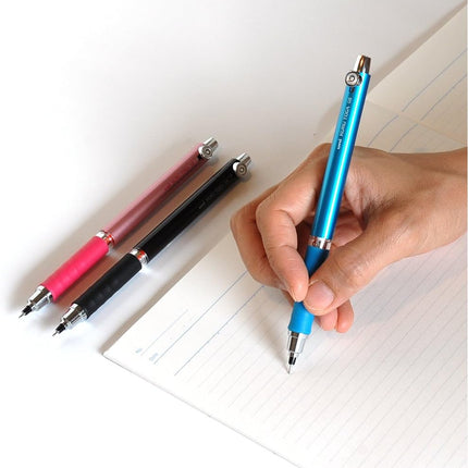 uni Mitsubishi Pencil Mechanical Pencil, Kuru Toga Rubber Grip, 0.5mm, Black, M5-656 1P, M56561P.24