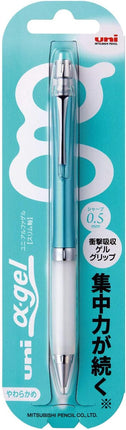 uni Mitsubishi Pencil Mechanical Pencil, uni ?-gel Slim Soothing Type, 0.5mm, Turquoise, M5-807GG 1P, M5807GG1P.71