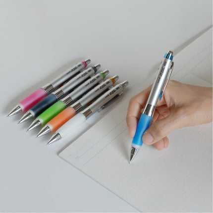 uni Mitsubishi Pencil Mechanical Pencil, uni α-gel Shaka Shaka Mechanism: Soft Soothing Type, 0.5mm, Orange, M5-617GG 1P, M5617GG1P.4