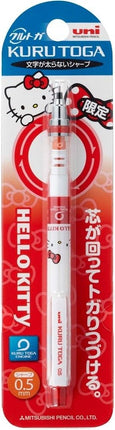 uni Mitsubishi Pencil Mechanical Pencil, Kuru Toga Hello Kitty, 0.5mm, Red Ribbon, M5-650KT 1P, M5650KT1P.RR