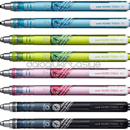 uni Mitsubishi Pencil Mechanical Pencil, Kuru Toga Standard Model 10th Anniversary Limited Edition, 0.5mm, Transparent Green, H.M5-450 1P, H.M54501PT.6