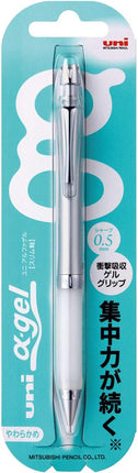 uni Mitsubishi Pencil Mechanical Pencil, uni ?-gel Slim Soothing Type, 0.5mm, White, M5-807GG 1P, M5807GG1P.1