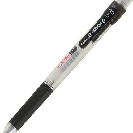 Pentel Mechanical Pencil .e-sharp 0.5mm AZ125-A Black Shaft