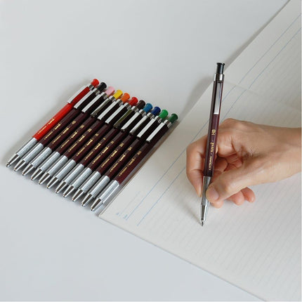 uni Mitsubishi Pencil Mechanical Pencil, uniHodler, 2.0mm, No Mark, Black, MH-500 1P, MH5001PNM, Packaged