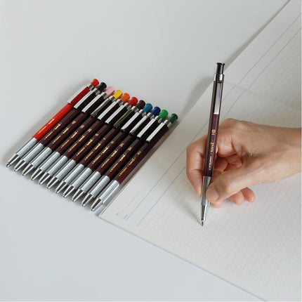 uni Mitsubishi Pencil Mechanical Pencil, uniHodler, 2.0mm, Red Lead, MH-500, MH500.15