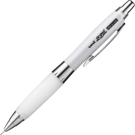 uni Mitsubishi Pencil Mechanical Pencil, uni ?-gel Shaka Shaka Mechanism: Hard, 0.5mm, White, M5-619GG 1P, M5619GG1P.1