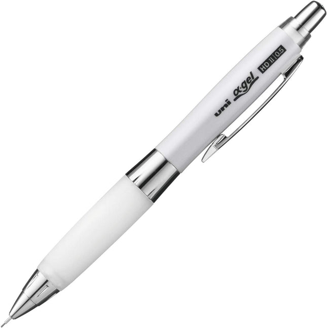 uni Mitsubishi Pencil Mechanical Pencil, uni ?-gel Shaka Shaka Mechanism: Hard, 0.5mm, White, M5-619GG 1P, M5619GG1P.1
