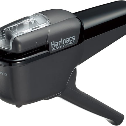 KOKUYO Stapleless Stapler Harinacs Handy 10 Sheet Capacity Black SLN-MSH110D