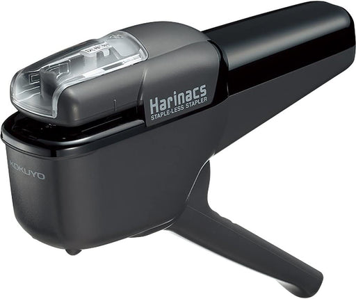 KOKUYO Stapleless Stapler Harinacs Handy 10 Sheet Capacity Black SLN-MSH110D