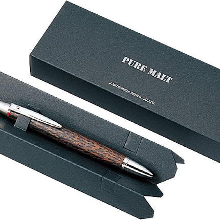 uni Mitsubishi Pencil Mechanical Pencil, PURE MALT Oakwood Premium Edition, 0.5mm, Knock Type, M5-2005, M52005