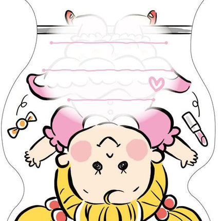 Sun-Star Stationery Sticky Notes Burasagari Girl S2814714