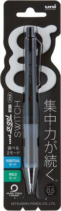 uni Mitsubishi Pencil Mechanical Pencil, uni ?-gel Switch, 0.5mm, Black, M5-1009GG 1P, M51009GG1P.24