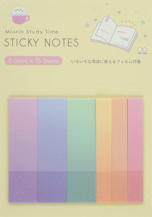 Sun-Star Stationery Sticky Notes Miorin Study Time Pattern C S2834685