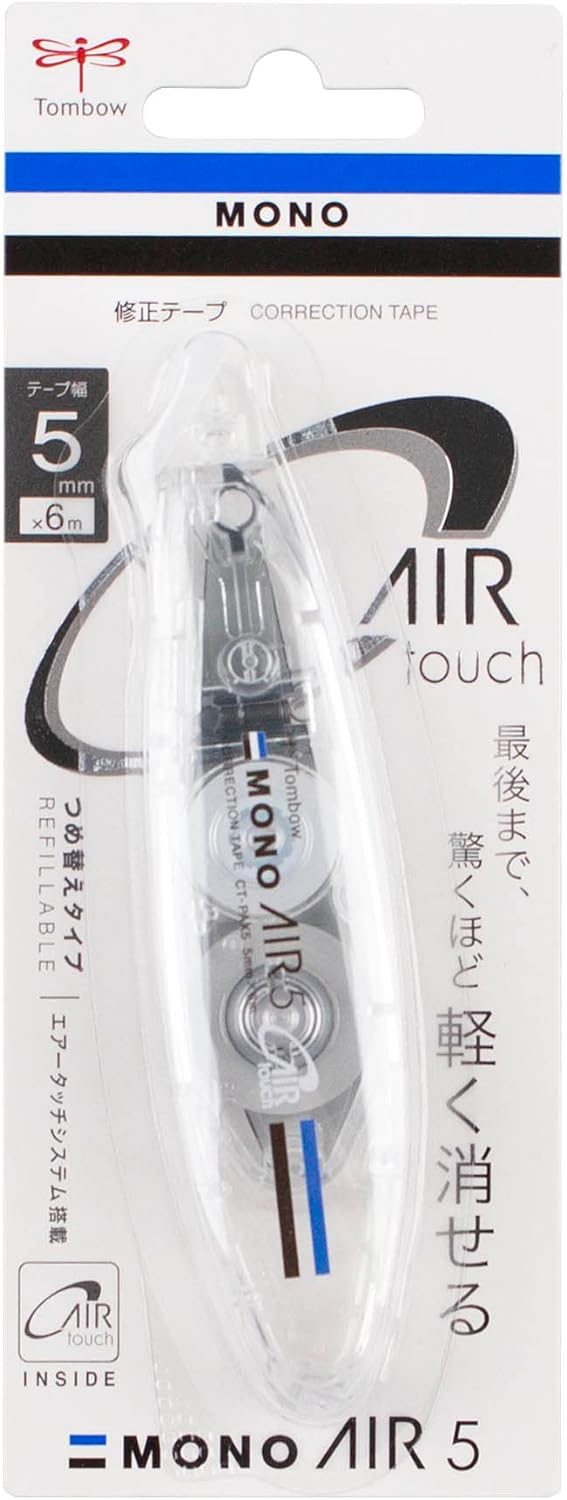 Tombow, Correction Tape, MONO AIR pen type Refill Cartridge PAR5, 5mm, CT-PAR5