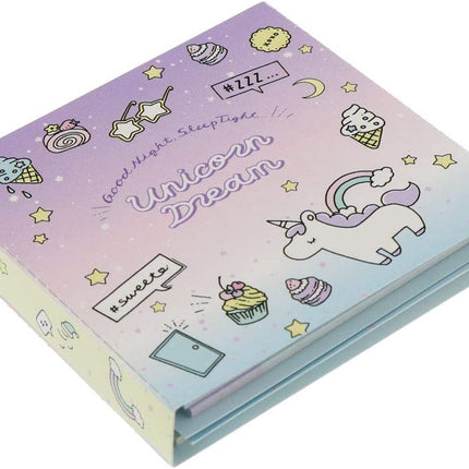 Sun-Star Stationery Pata Pata Sticky Notes Fancy Style Unicorn Dream S2825945