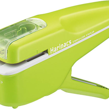 KOKUYO Stapleless Stapler Harinacs Handy 8 Sheet Capacity Green SLN-MSH108G