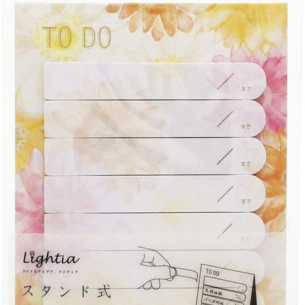Sun-Star Stationery ToDo Sticky Notes Stand Type Lightia Happy Fleur Gerbera S2824094