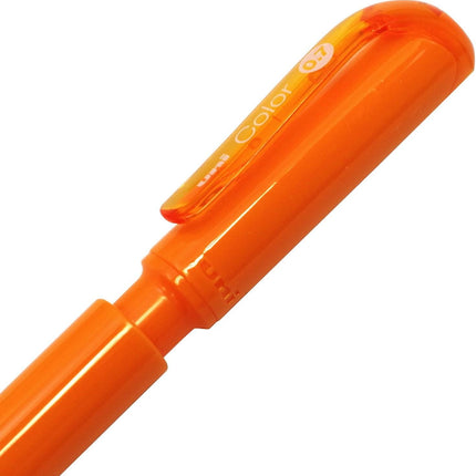 uni Mitsubishi Pencil Mechanical Pencil, Erasable Color Lead, uni Color, 0.7mm, Orange, M7-102C, M7102C.4