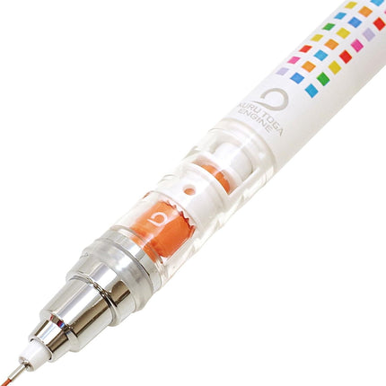 uni Mitsubishi Pencil Mechanical Pencil, Kuru Toga Standard Model, 0.5mm, White, M5-450C 1P, M5450C1P.WH
