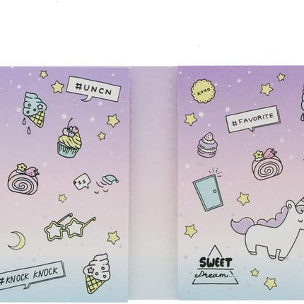 Sun-Star Stationery Pata Pata Sticky Notes Fancy Style Unicorn Dream S2825945