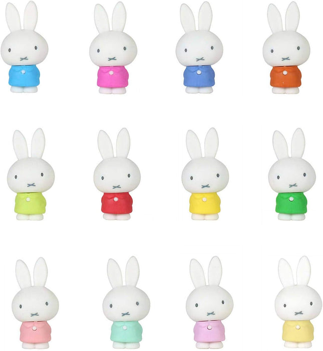 KUTSUWA Miffy Eraser Set of 2 12 Pieces MF618-12P