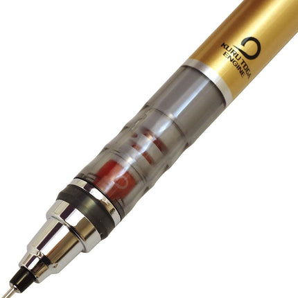 uni Mitsubishi Pencil Mechanical Pencil, Kuru Toga Standard Model 10th Anniversary Limited Edition, 0.5mm, Gold, H.M5-450 1P, H.M54501P.25