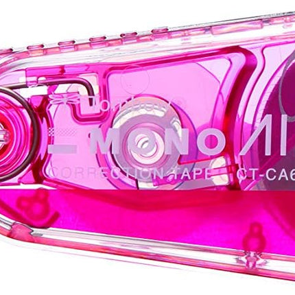 Tombow, Correction Tape, MONO AIR, AIR6C80 Pink, 6mm, CT-CA6C80